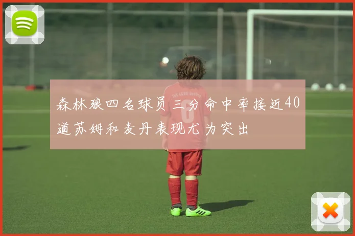森林狼四名球员三分命中率接近40道苏姆和麦丹表现尤为突出